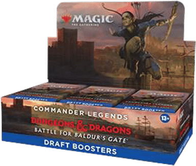 Product image for Commander Legends Battle for Baldurs Gate Draft Booster Box