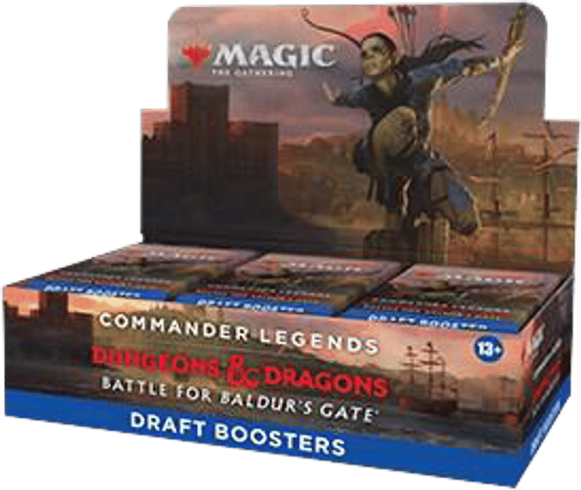 Commander Legends Battle for Baldurs Gate Draft Booster Box from Commander Legends: Battle for Baldur's Gate - Magic: The Gathering