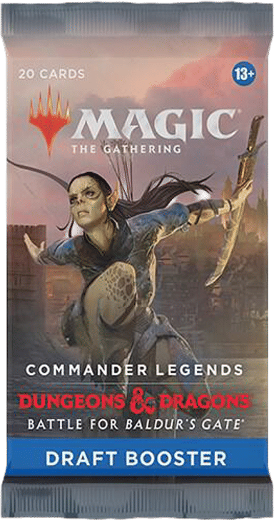 Product image for Commander Legends Battle for Baldurs Gate Draft Booster Pack