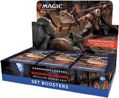Product image for Commander Legends Battle for Baldurs Gate Set Booster Box