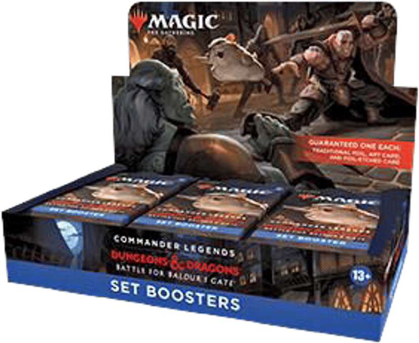 Commander Legends Battle for Baldurs Gate Set Booster Box from Commander Legends: Battle for Baldur's Gate - Magic: The Gathering