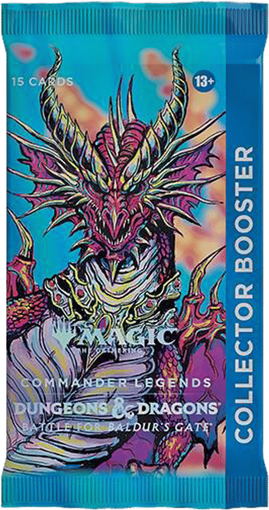 Product image for Commander Legends Battle for Baldurs Gate Collector Booster Pack
