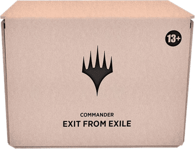 Product image for Commander Legends Battle for Baldurs Gate Commander Deck Exit from Exile Minimal Packaging