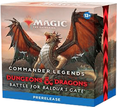 Product image for Commander Legends Battle for Baldurs Gate Prerelease Pack