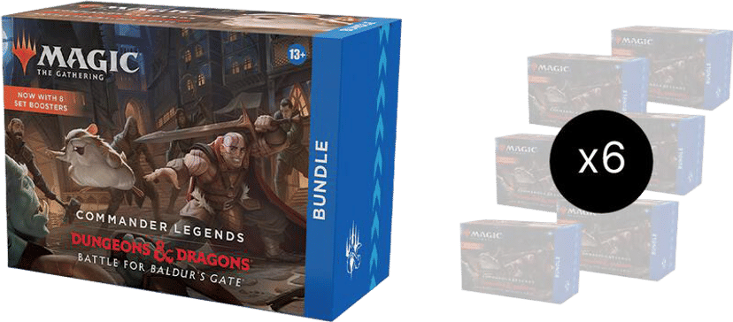 Commander Legends Battle for Baldurs Gate Bundle Case from Commander Legends: Battle for Baldur's Gate - Magic: The Gathering