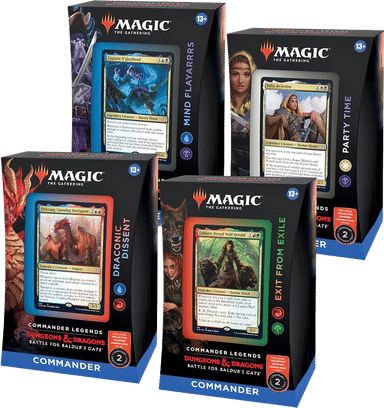 Product image for Commander Legends Battle for Baldurs Gate Commander Deck Display