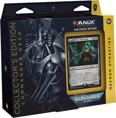Product image for Warhammer 40000 Commander Deck Necron Dynasties Collectors Edition