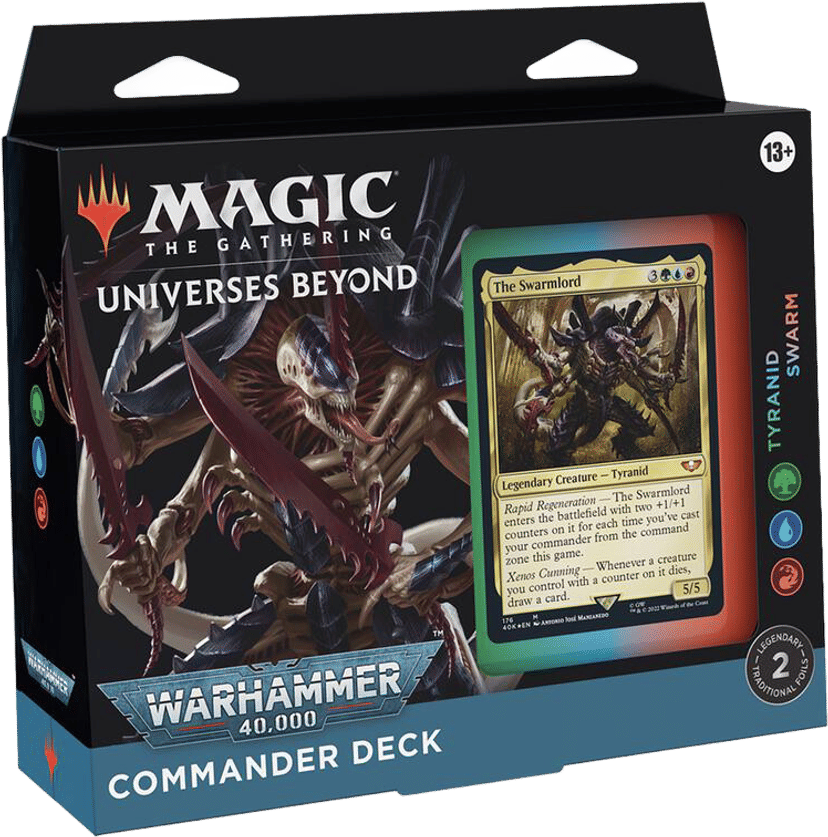Warhammer 40000 Commander Deck Tyranid Swarm from Warhammer 40,000 Commander - Magic: The Gathering