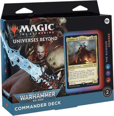 Product image for Warhammer 40000 Commander Deck The Ruinous Powers