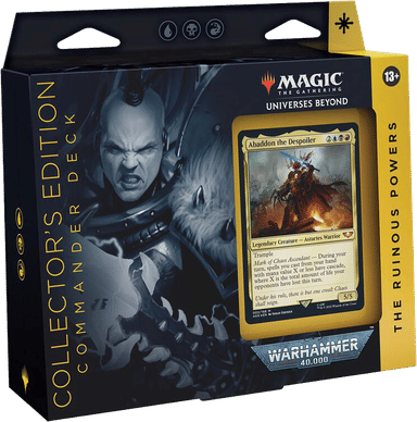 Product image for Warhammer 40000 Commander Deck The Ruinous Powers Collectors Edition