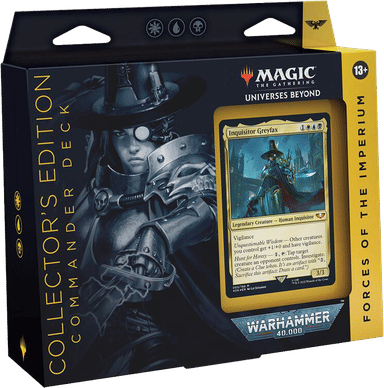 Product image for Warhammer 40000 Commander Deck Forces of the Imperium Collectors Edition