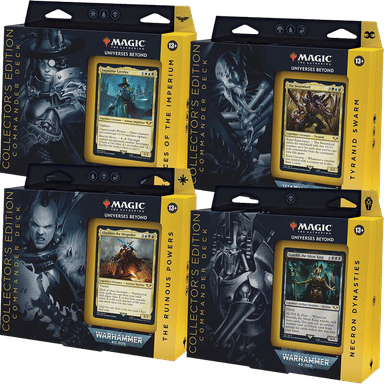 Product image for Warhammer 40000 Commander Deck Display Collectors Edition