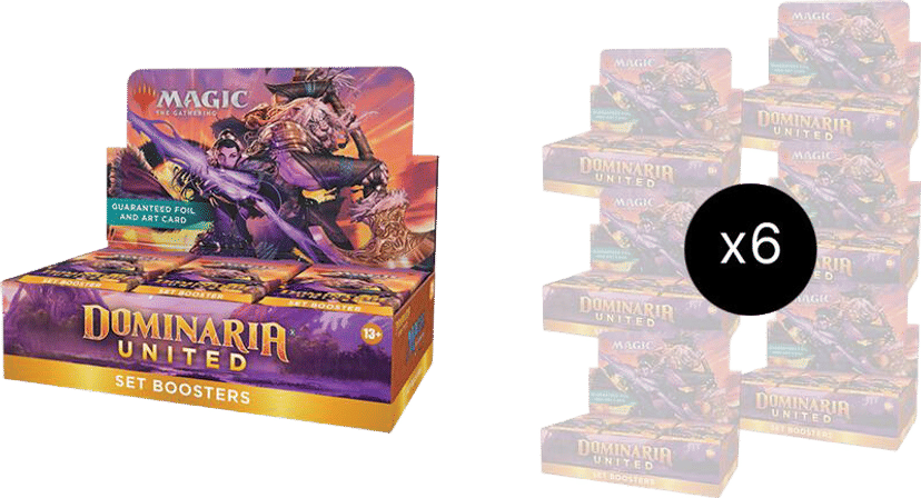 Dominaria United Set Booster Box Case from Dominaria United - Magic: The Gathering