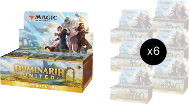 Product image for Dominaria United Draft Booster Box Case