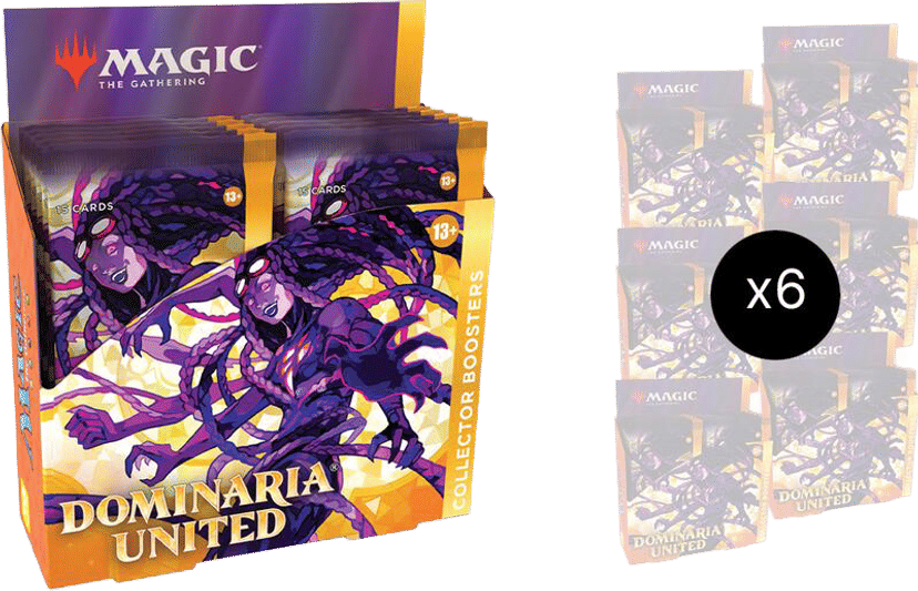 Dominaria United Collector Booster Box Case from Dominaria United - Magic: The Gathering
