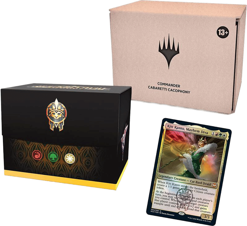 Streets of New Capenna Commander Deck Cabaretti Cacophony Minimal Packaging from New Capenna Commander - Magic: The Gathering