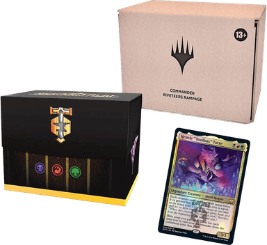 Product image for Streets of New Capenna Commander Deck Riveteers Rampage Minimal Packaging