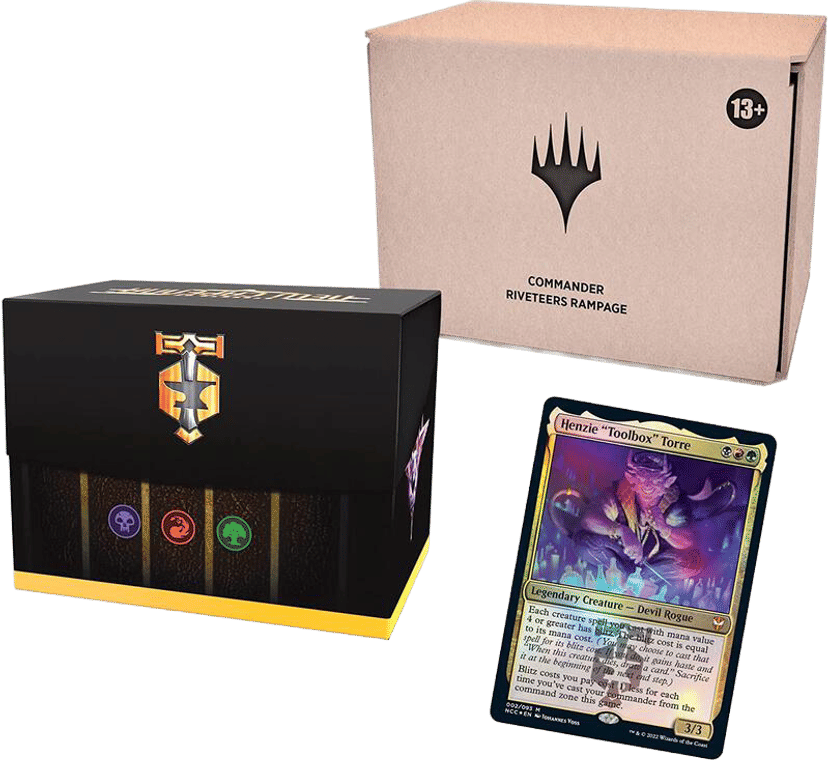 Streets of New Capenna Commander Deck Riveteers Rampage Minimal Packaging from New Capenna Commander - Magic: The Gathering