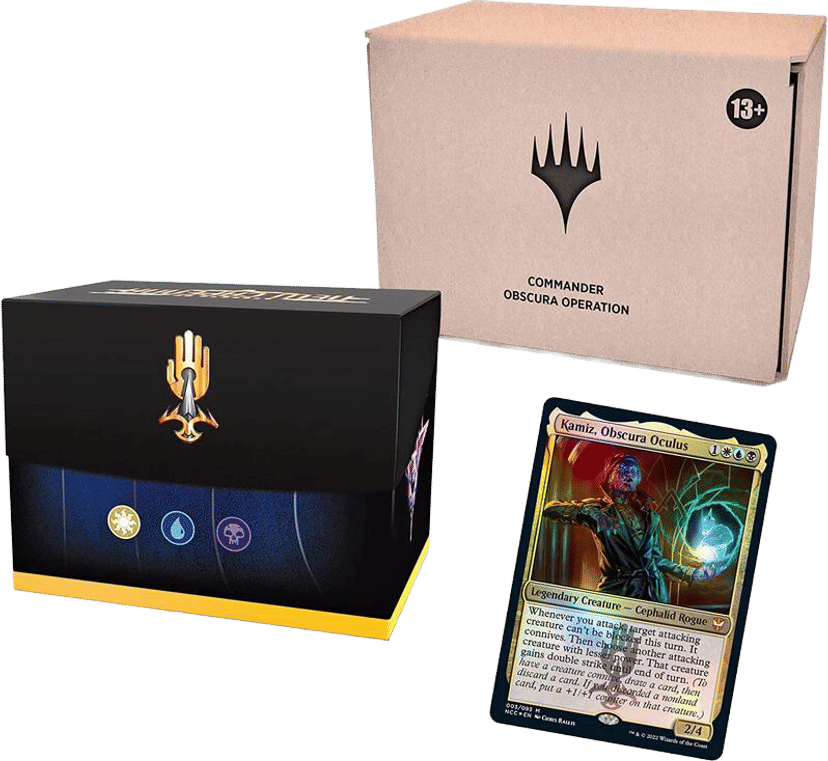 Streets of New Capenna Commander Deck Obscura Operation Minimal Packaging from New Capenna Commander - Magic: The Gathering