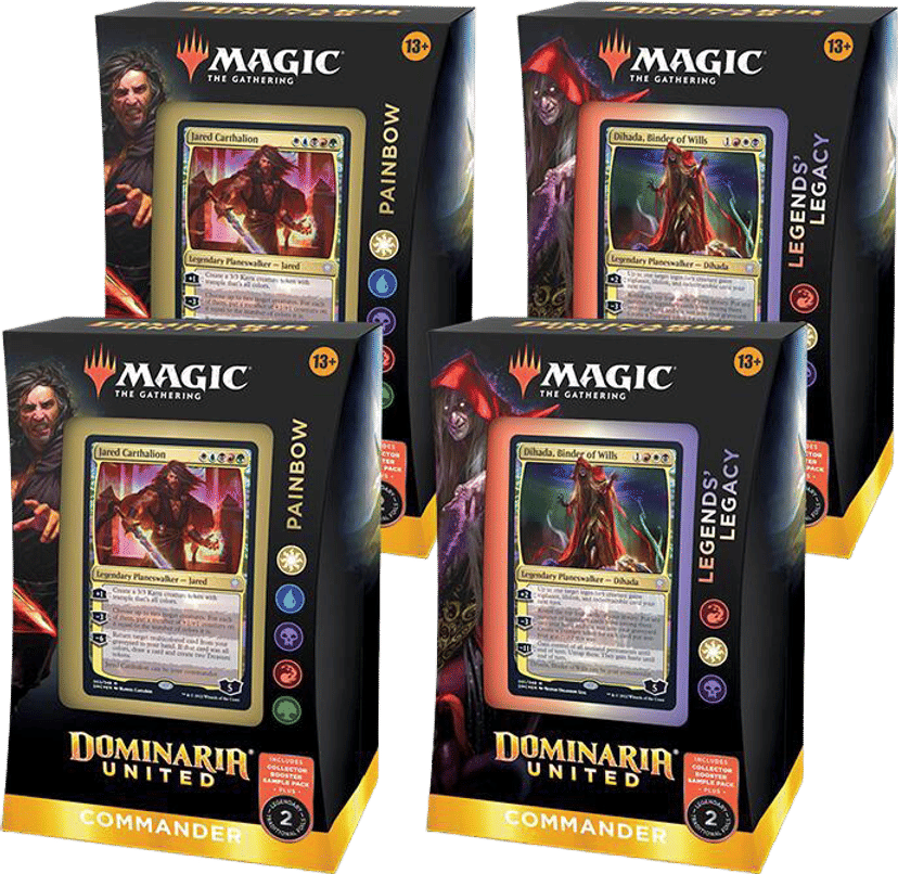 Dominaria United Commander Deck Display from Dominaria United Commander - Magic: The Gathering