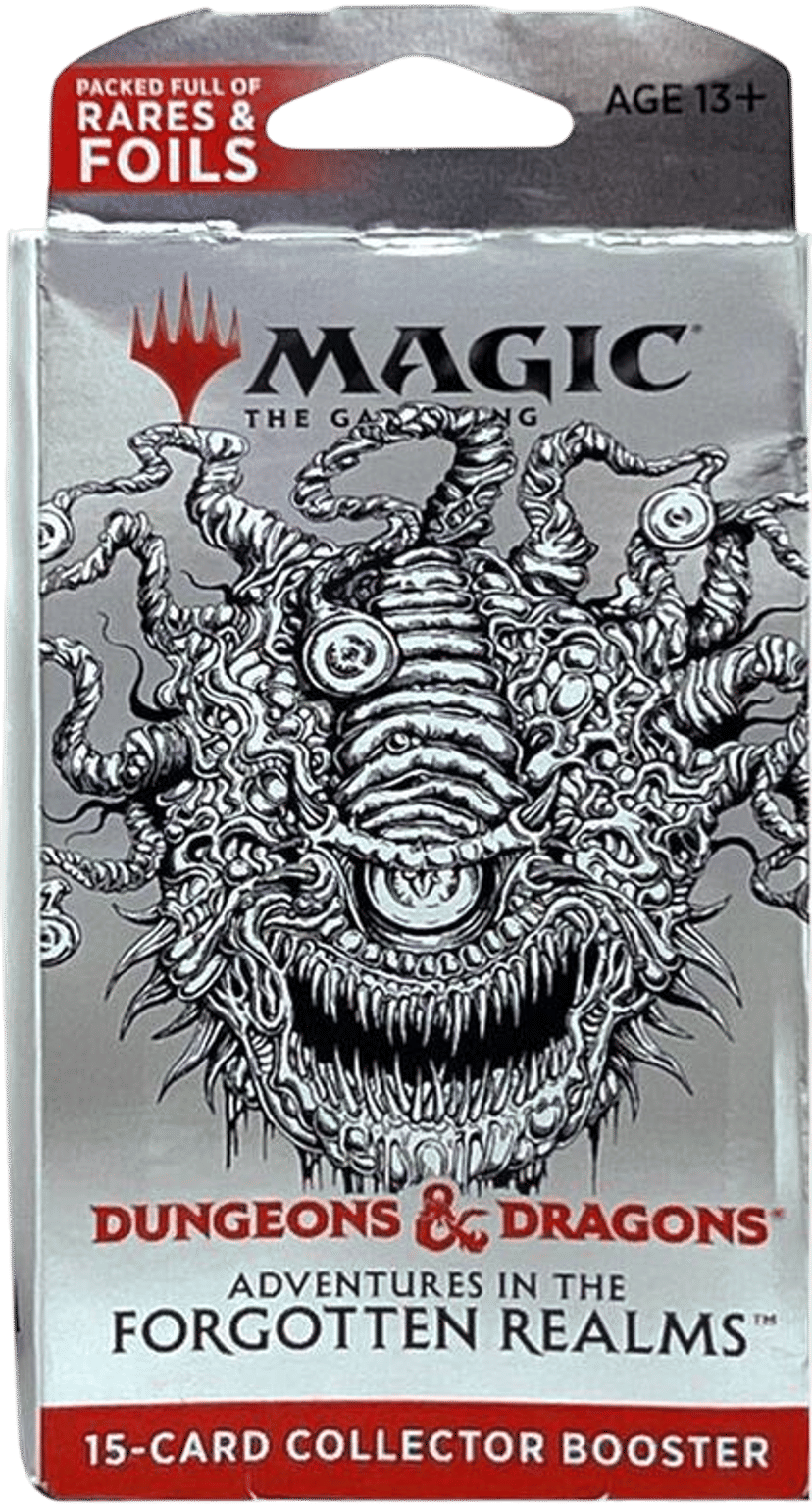 Adventures in the Forgotten Realms Collector Booster Hanger Pack from Adventures in the Forgotten Realms - Magic: The Gathering