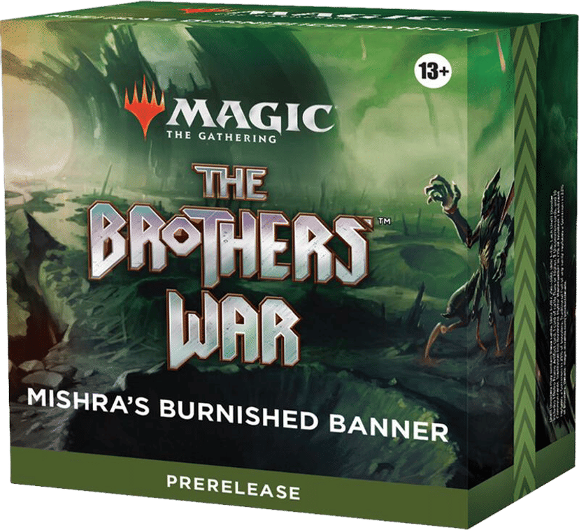 The Brothers' War Prerelease Pack Mishras Burnished Banner from The Brothers' War - Magic: The Gathering