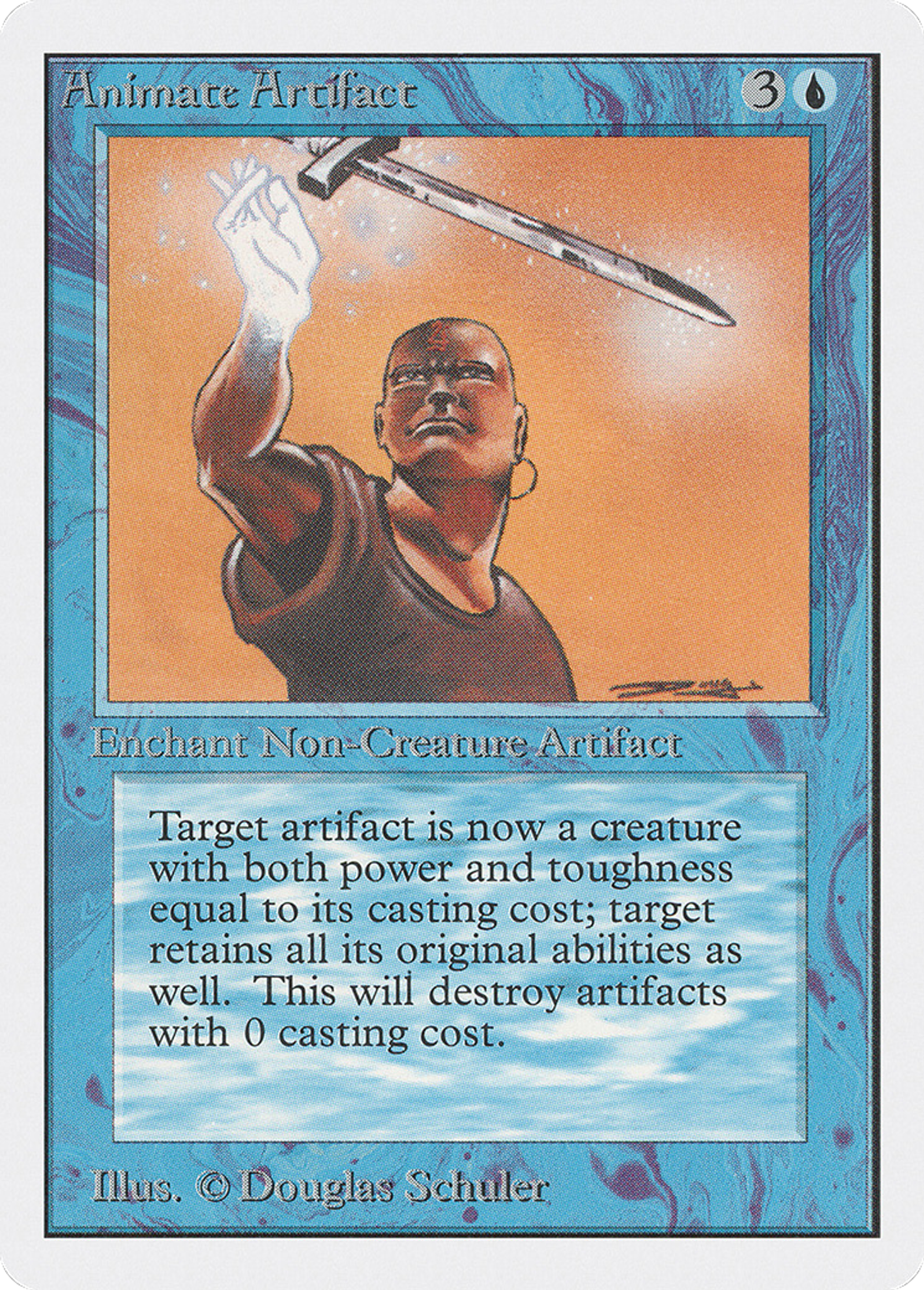 Animate Artifact — Unlimited Edition — Magic: The Gathering