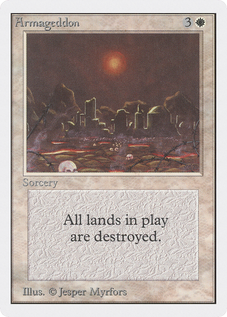 Armageddon — Unlimited Edition — Magic: The Gathering