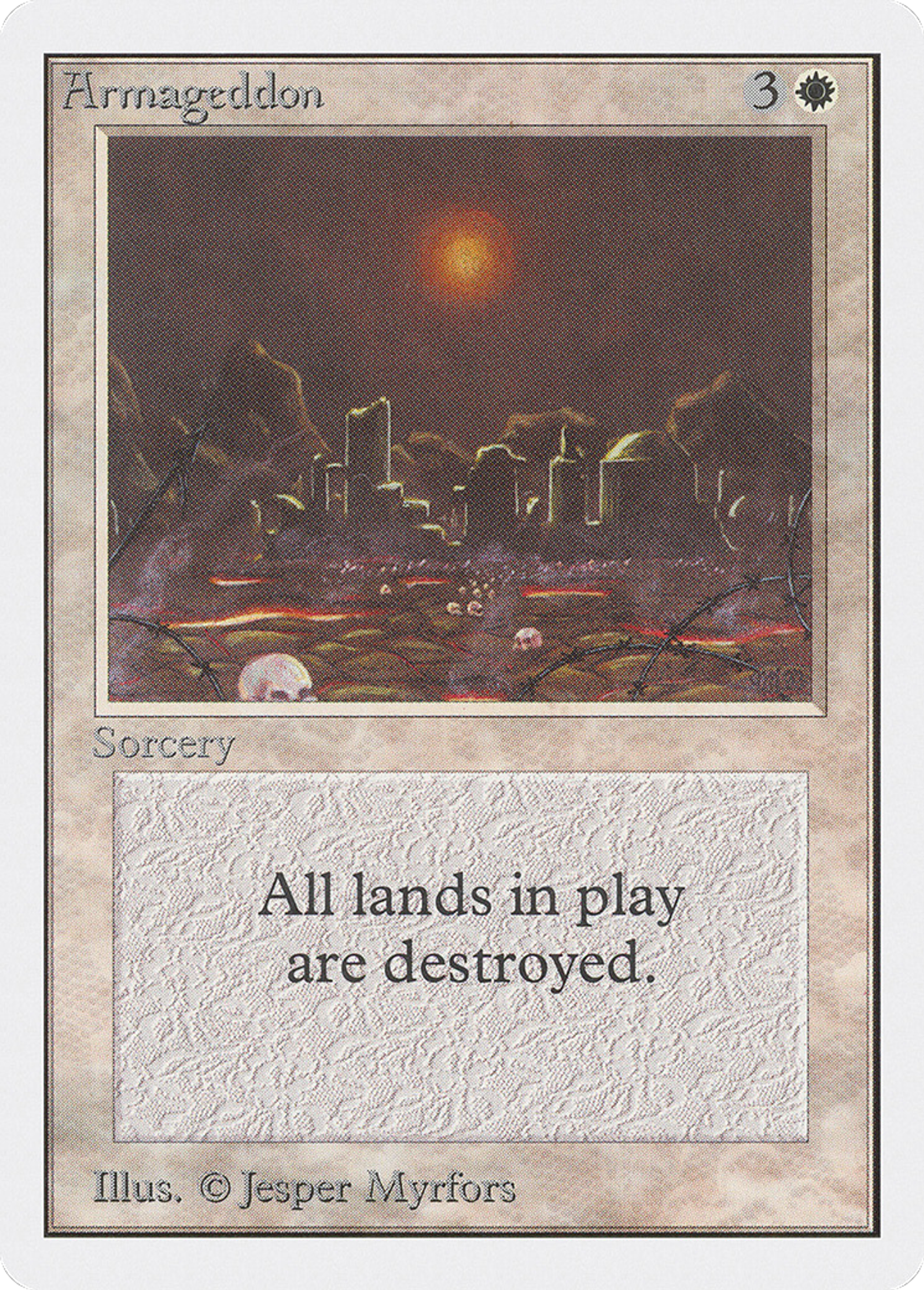 Armageddon — Unlimited Edition — Magic: The Gathering
