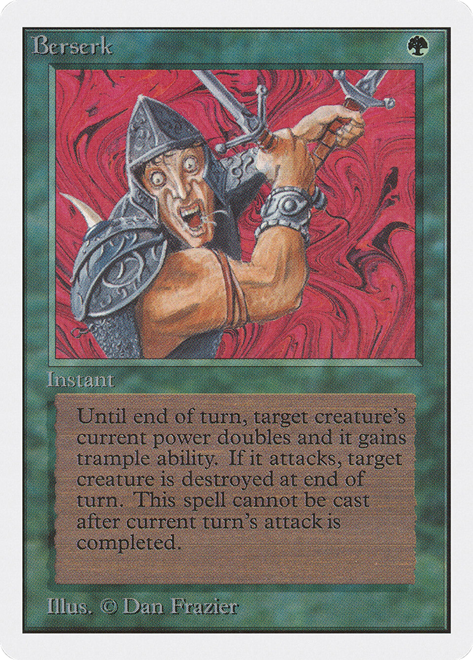 Berserk — Unlimited Edition — Magic: The Gathering