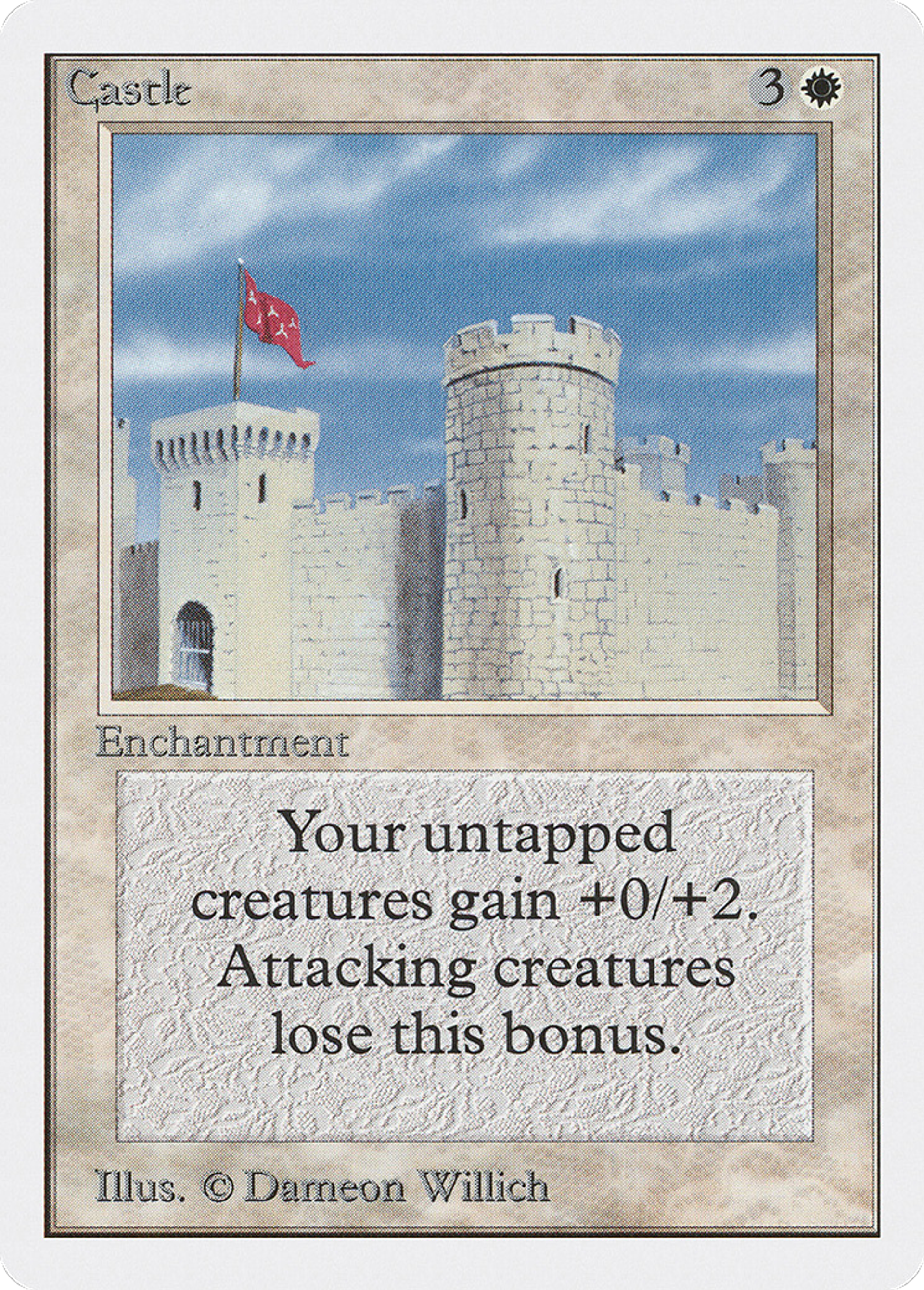 Castle — Unlimited Edition — Magic: The Gathering