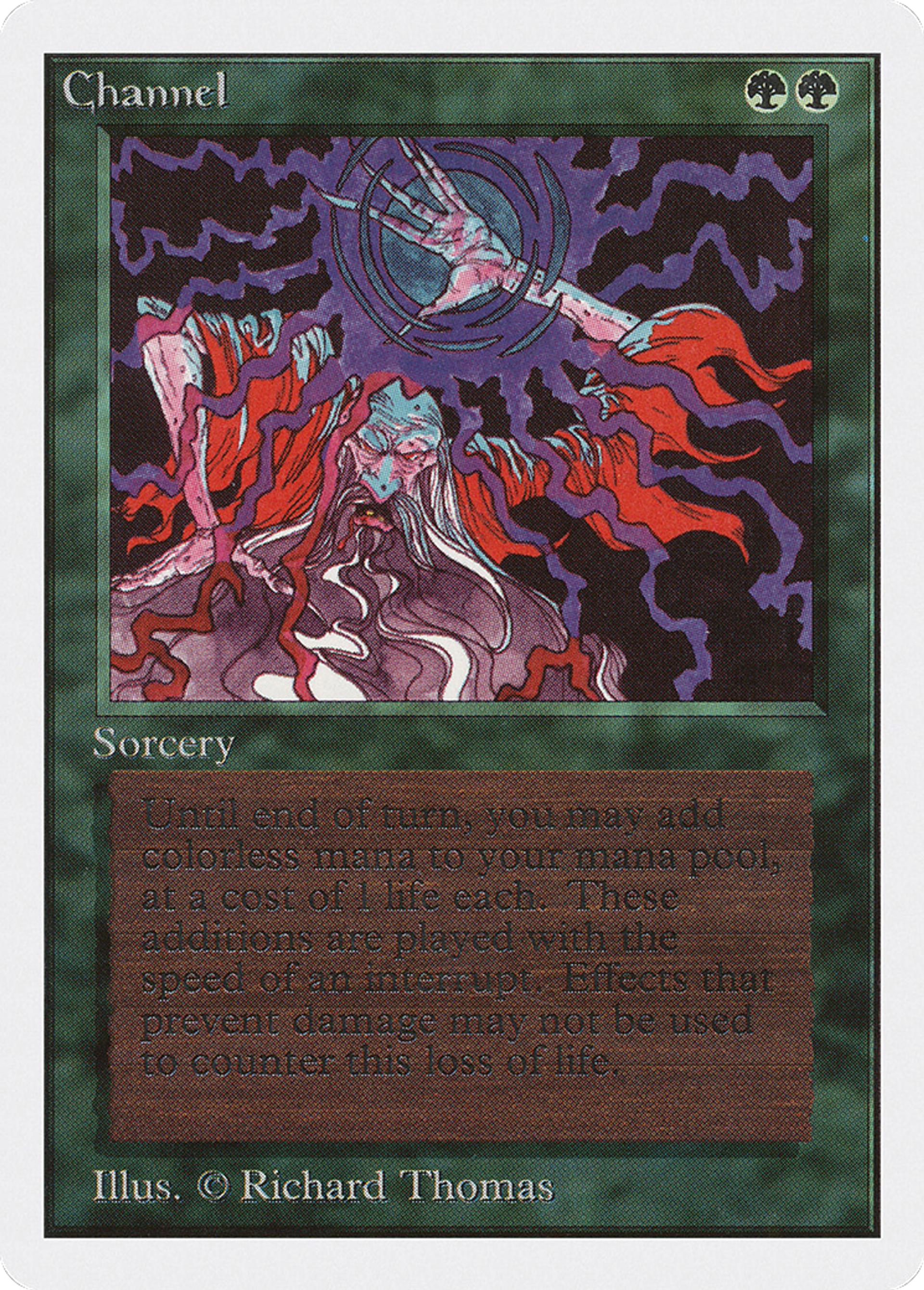 Channel — Unlimited Edition — Magic: The Gathering