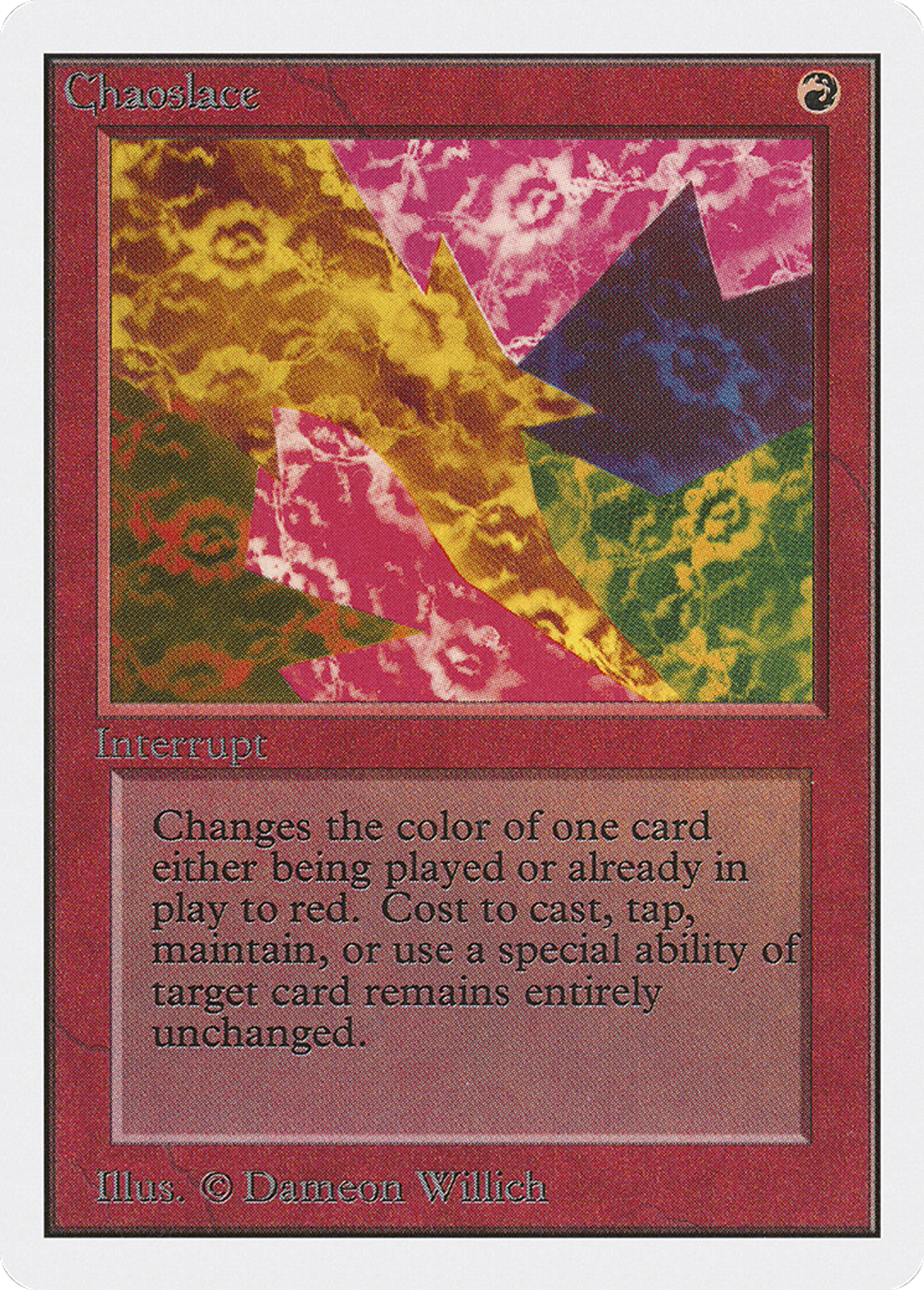 Chaoslace — Unlimited Edition — Magic: The Gathering