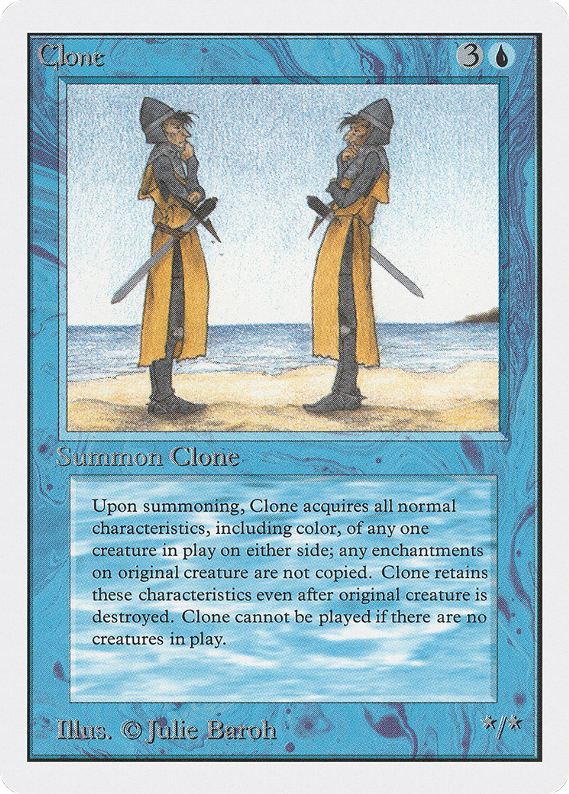 Clone — Unlimited Edition — Magic: The Gathering
