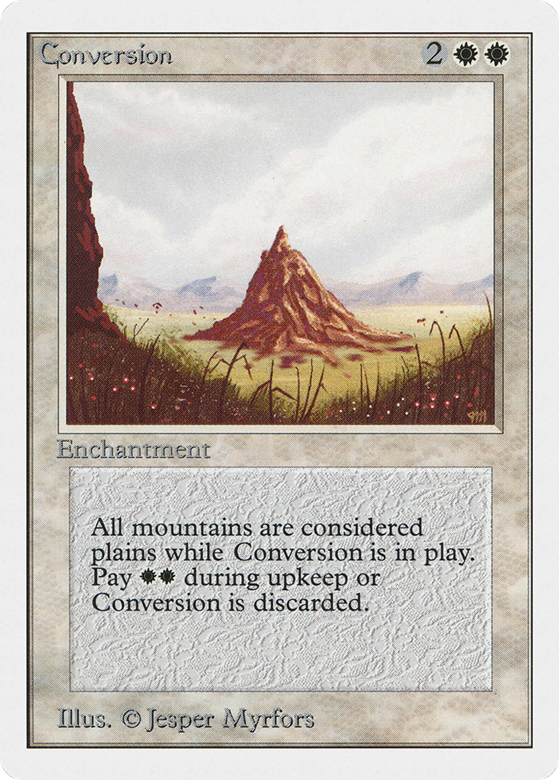 Conversion — Unlimited Edition — Magic: The Gathering