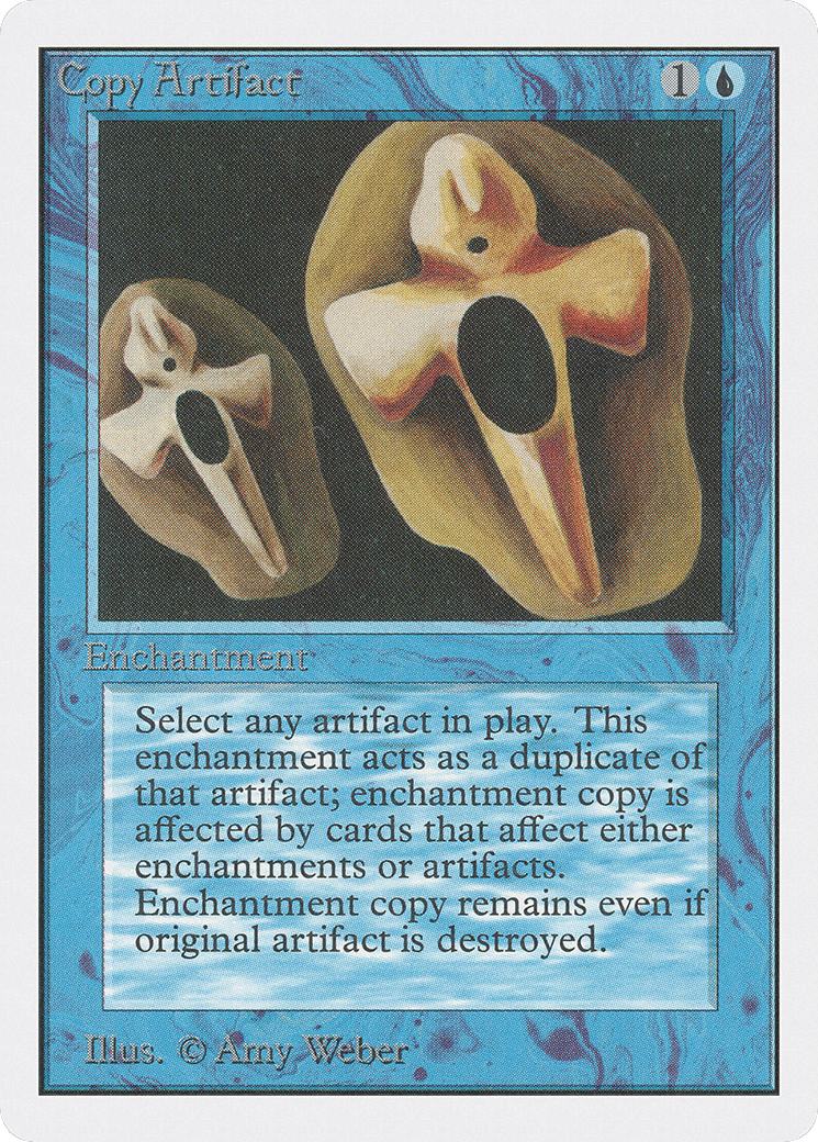 Copy Artifact — Unlimited Edition — Magic: The Gathering