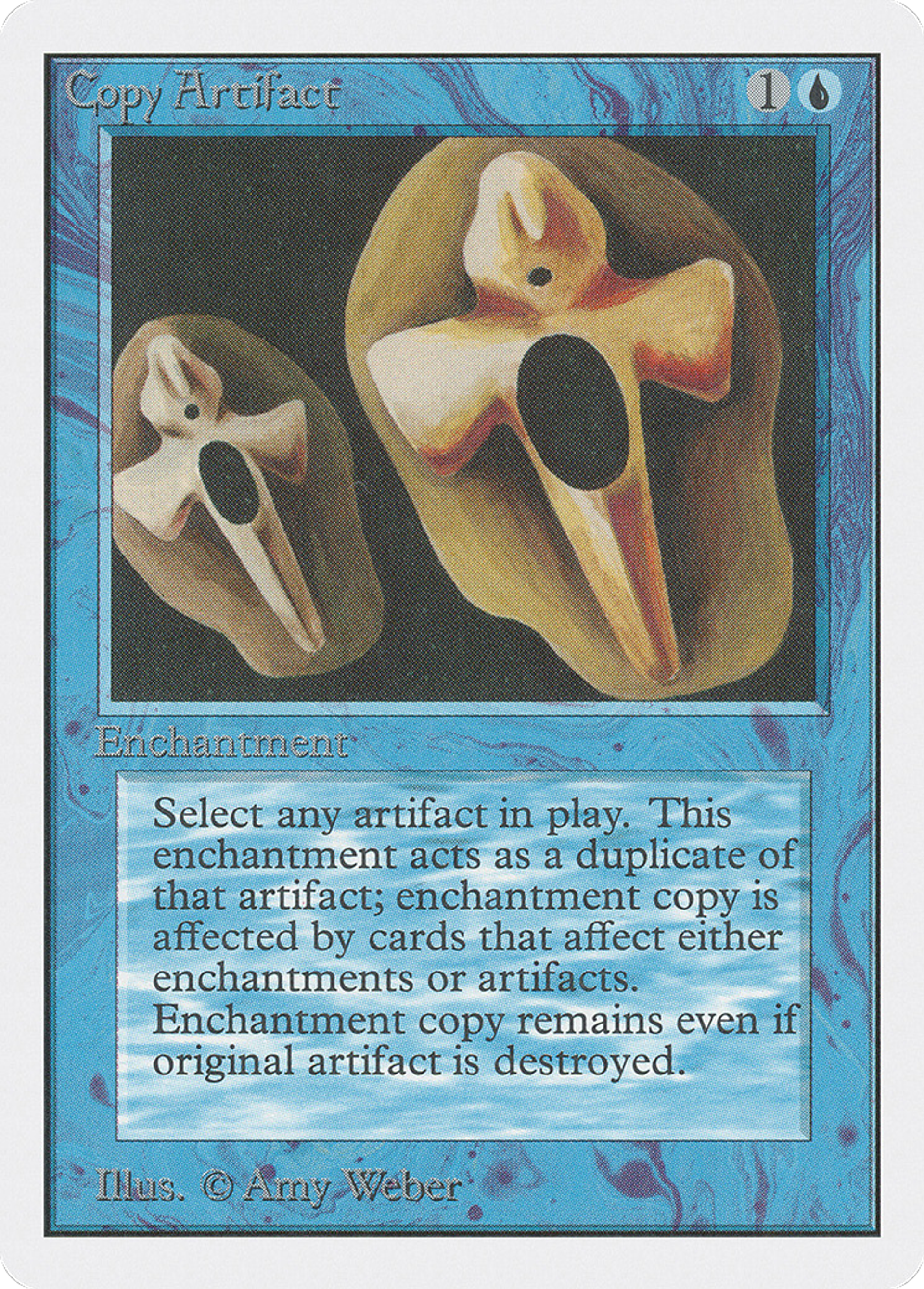 Copy Artifact — Unlimited Edition — Magic: The Gathering