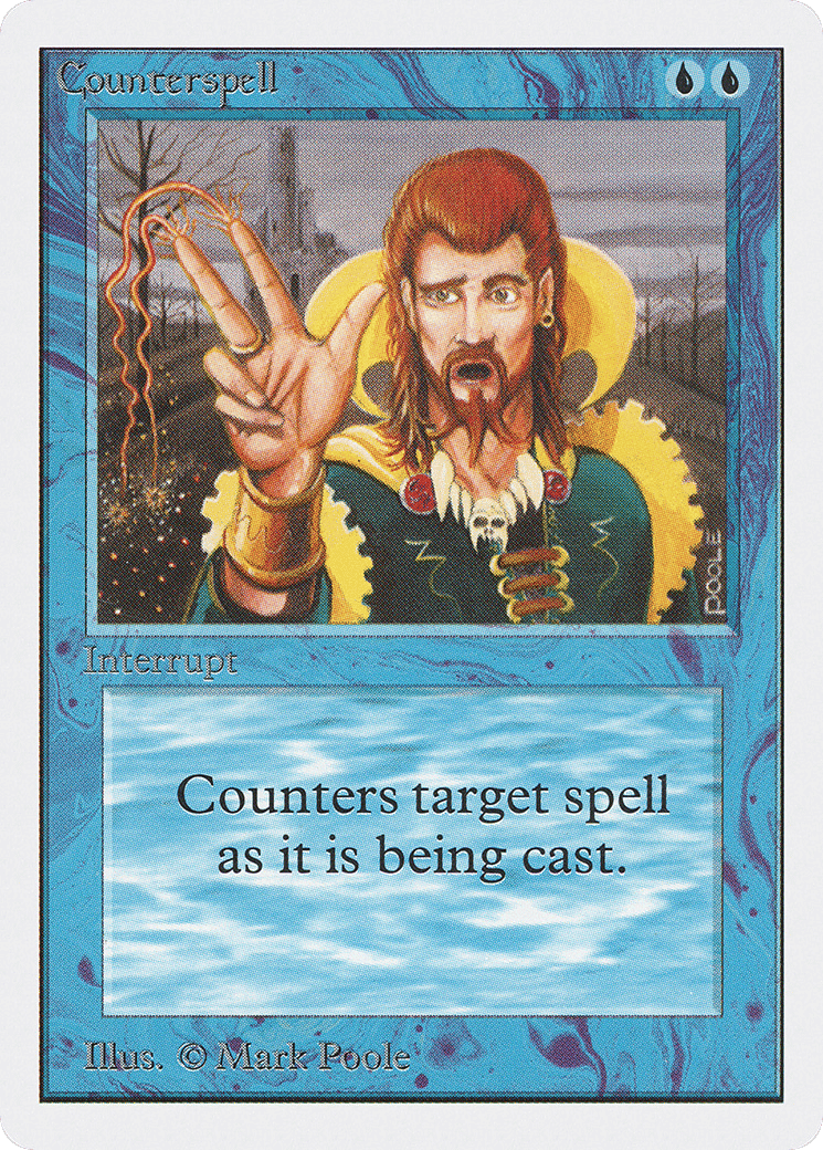Counterspell — Unlimited Edition — Magic: The Gathering