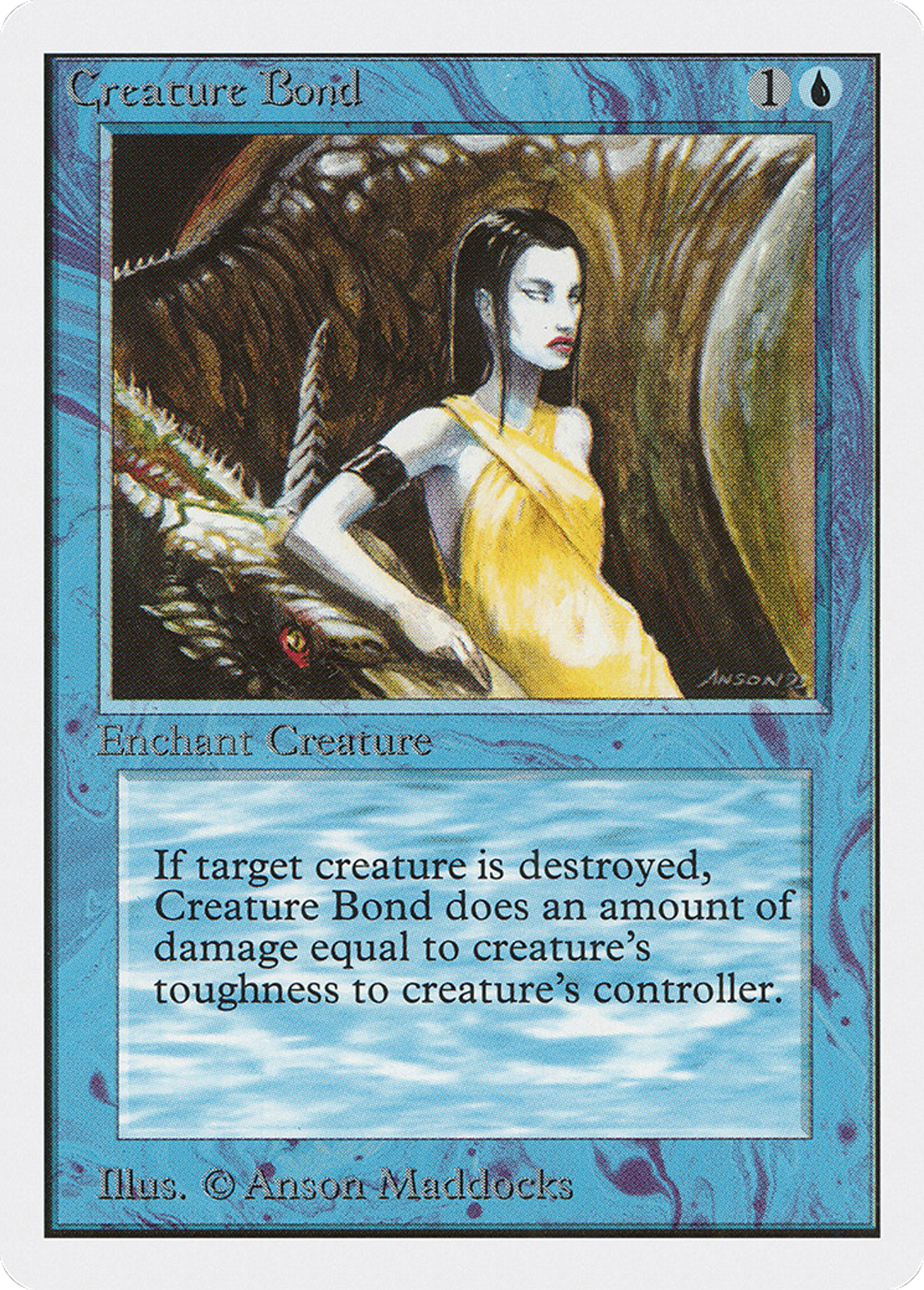 Creature Bond — Unlimited Edition — Magic: The Gathering
