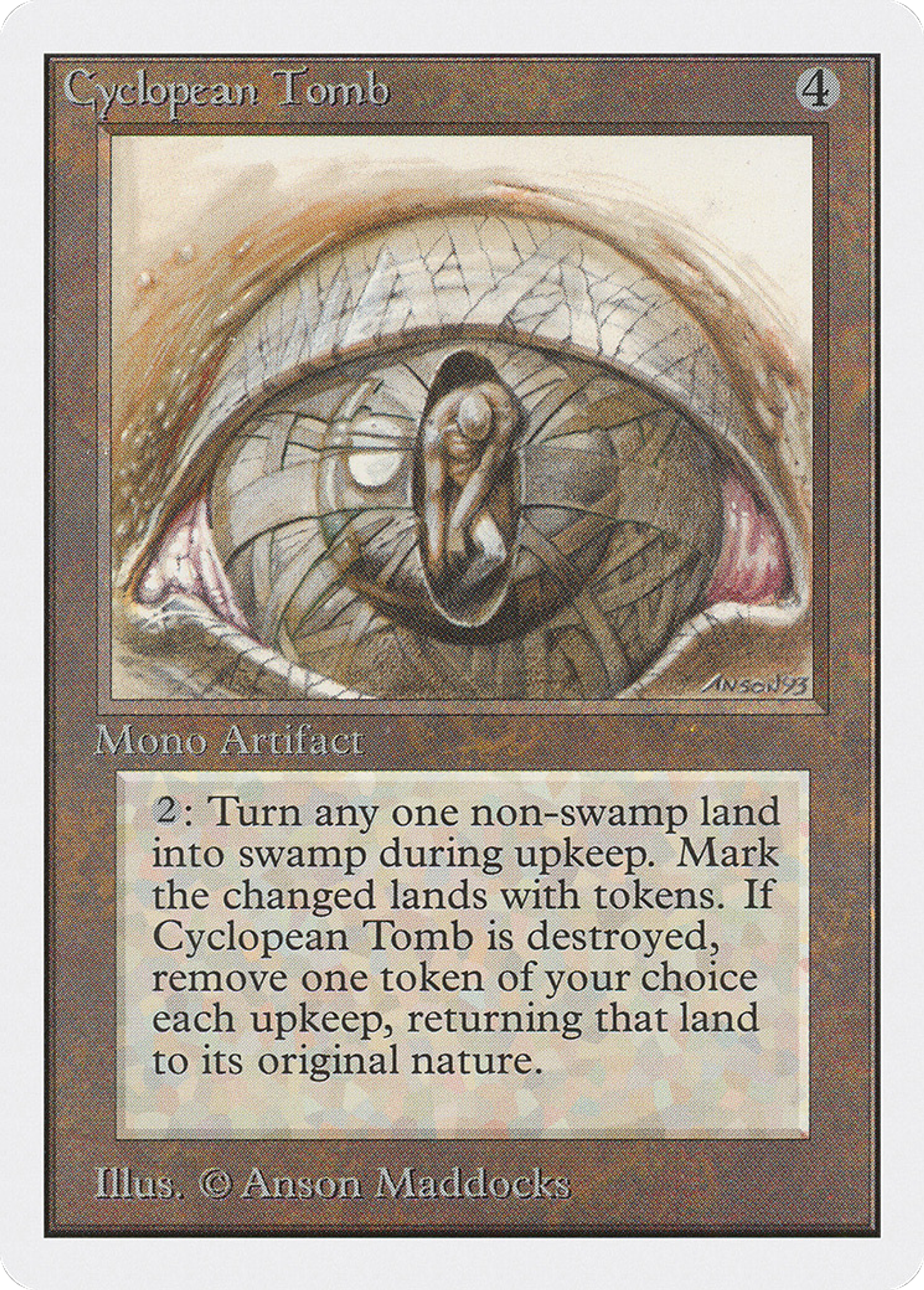 Cyclopean Tomb — Unlimited Edition — Magic: The Gathering