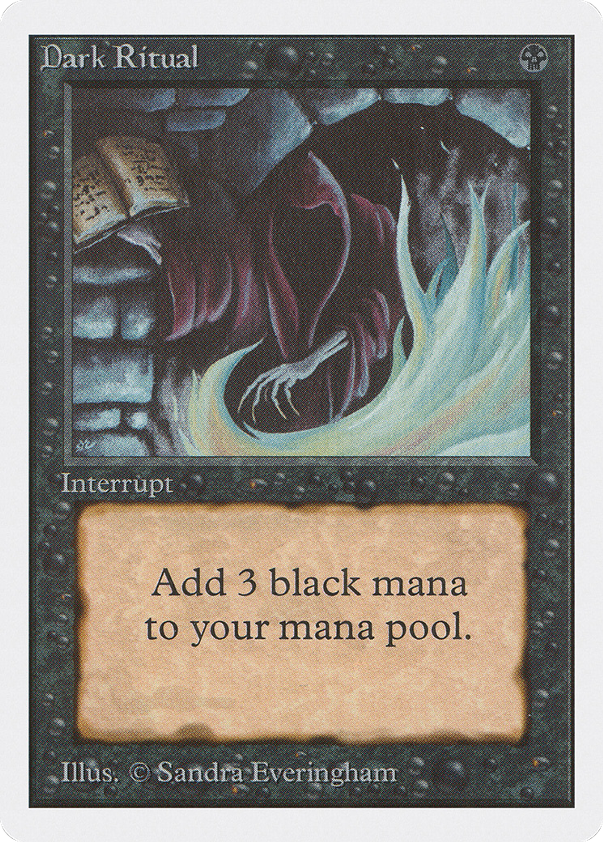 Dark Ritual — Unlimited Edition — Magic: The Gathering