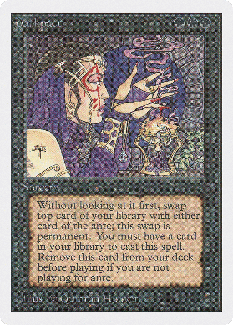 Pacte ténébreux — Unlimited Edition — Magic: The Gathering