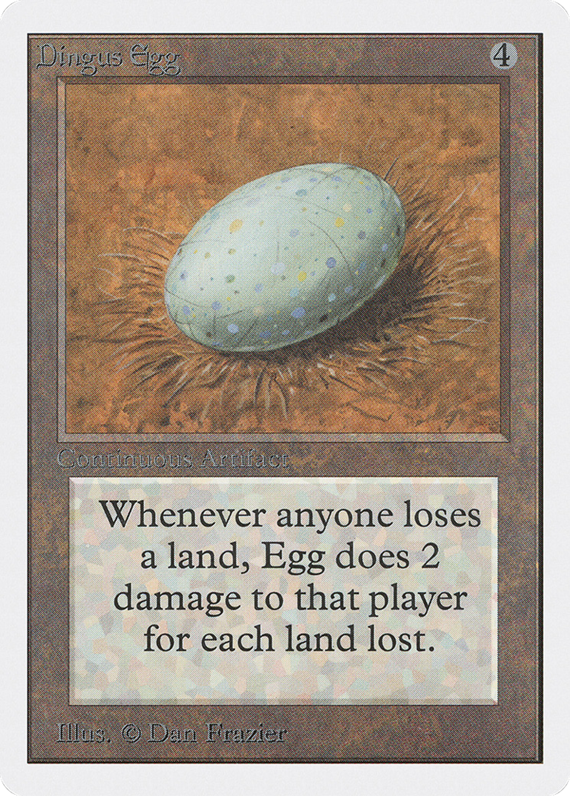 Dingus Egg — Unlimited Edition — Magic: The Gathering