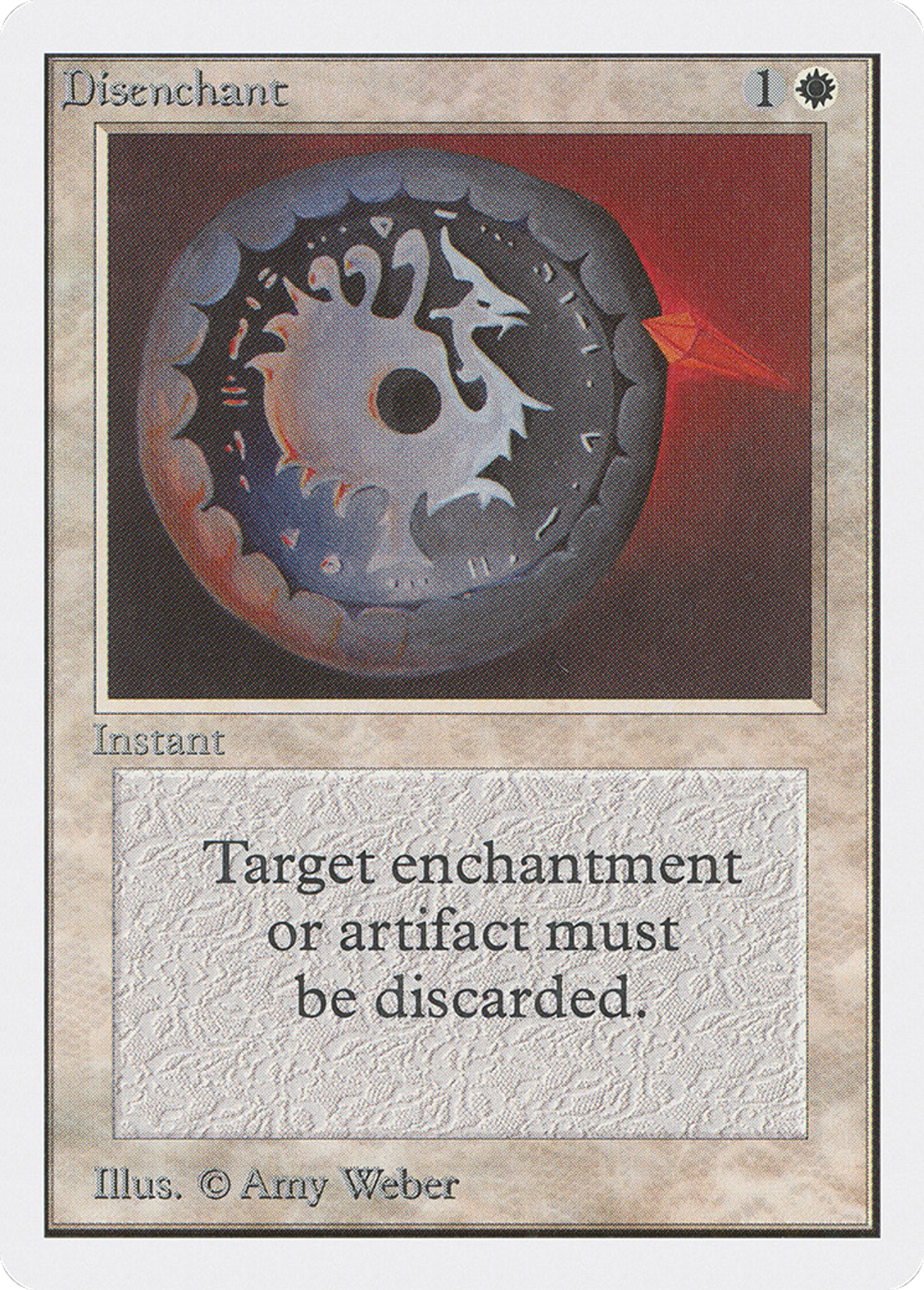 Disenchant — Unlimited Edition — Magic: The Gathering