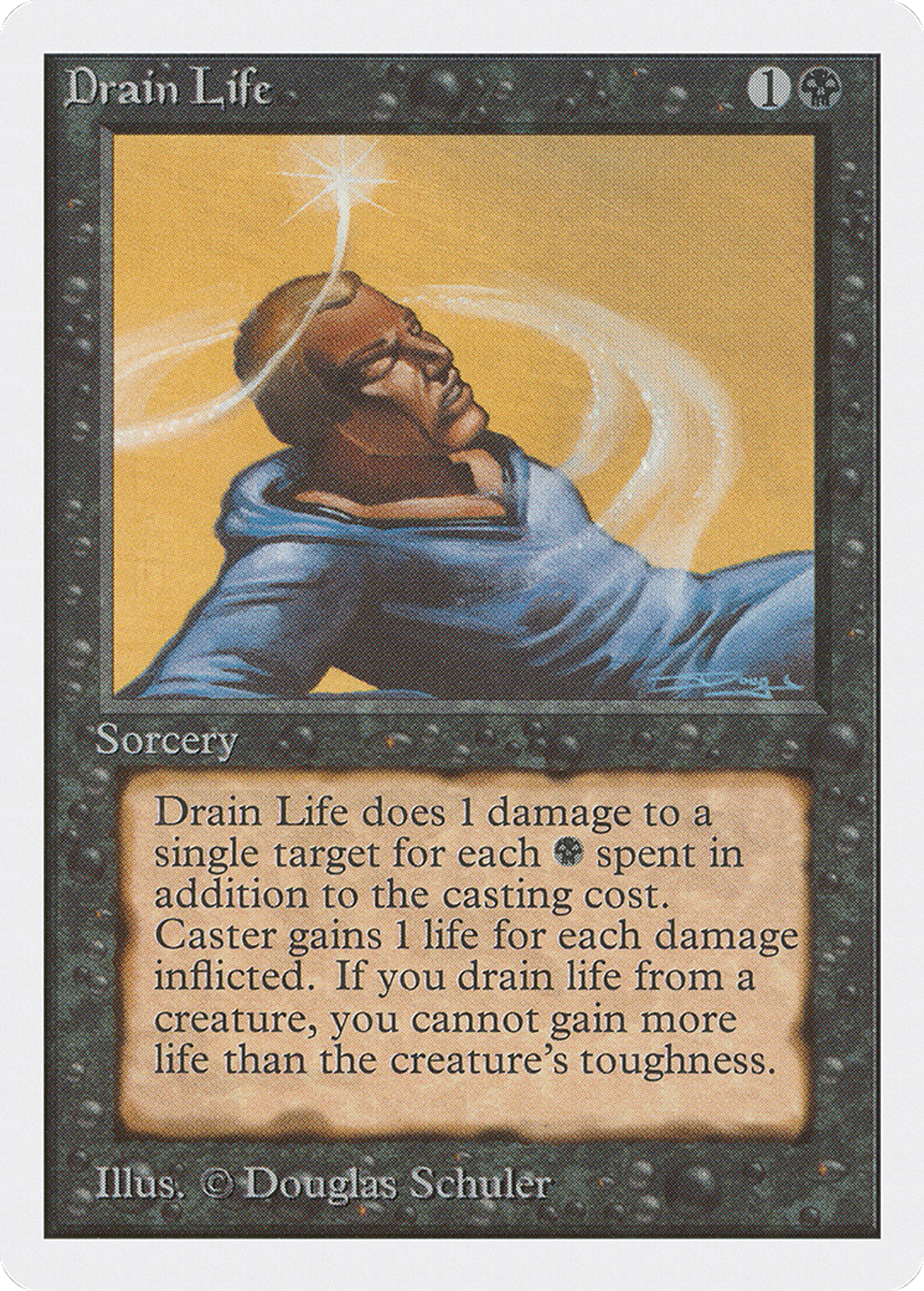 Drain Life — Unlimited Edition — Magic: The Gathering