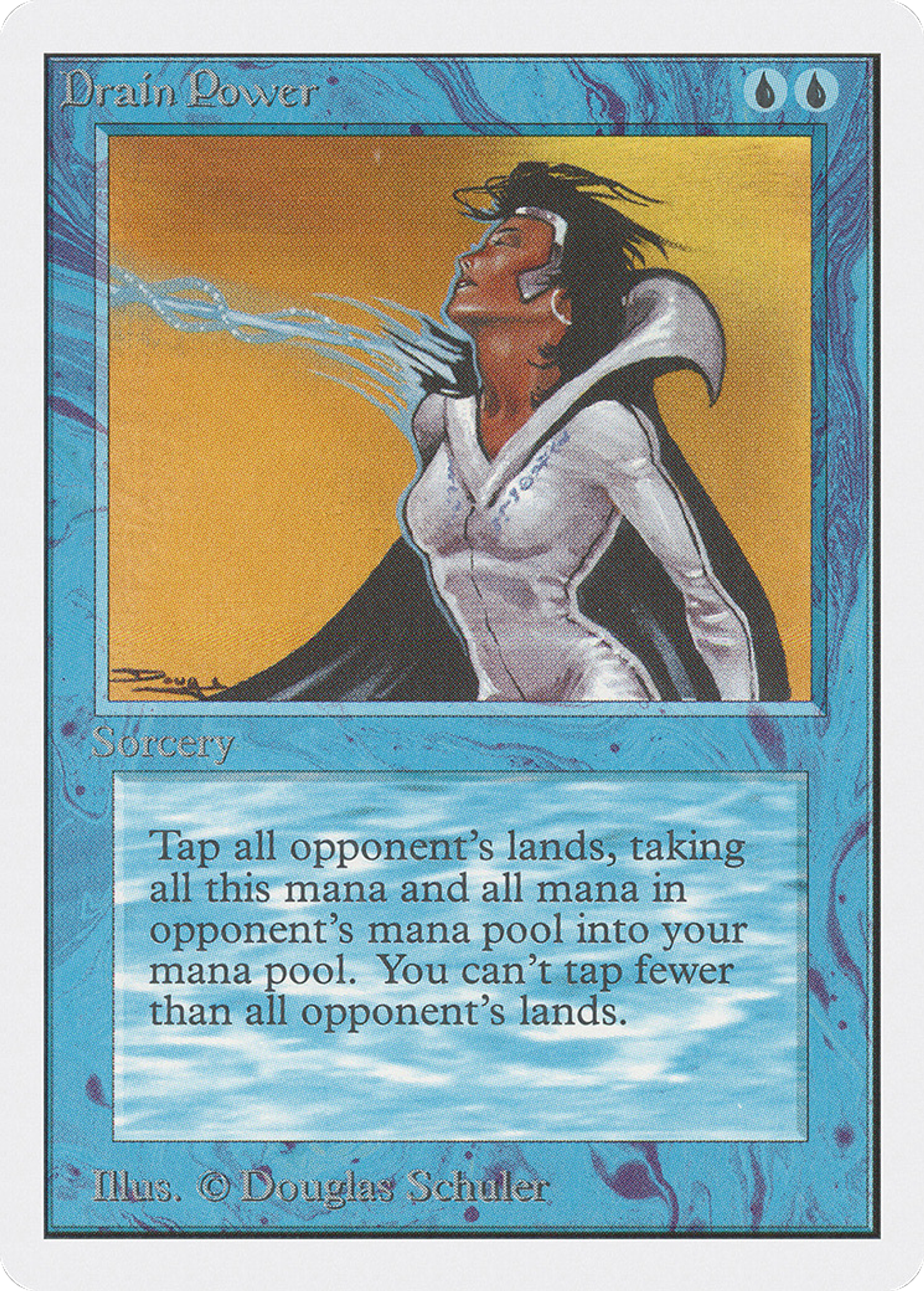 Drain Power — Unlimited Edition — Magic: The Gathering