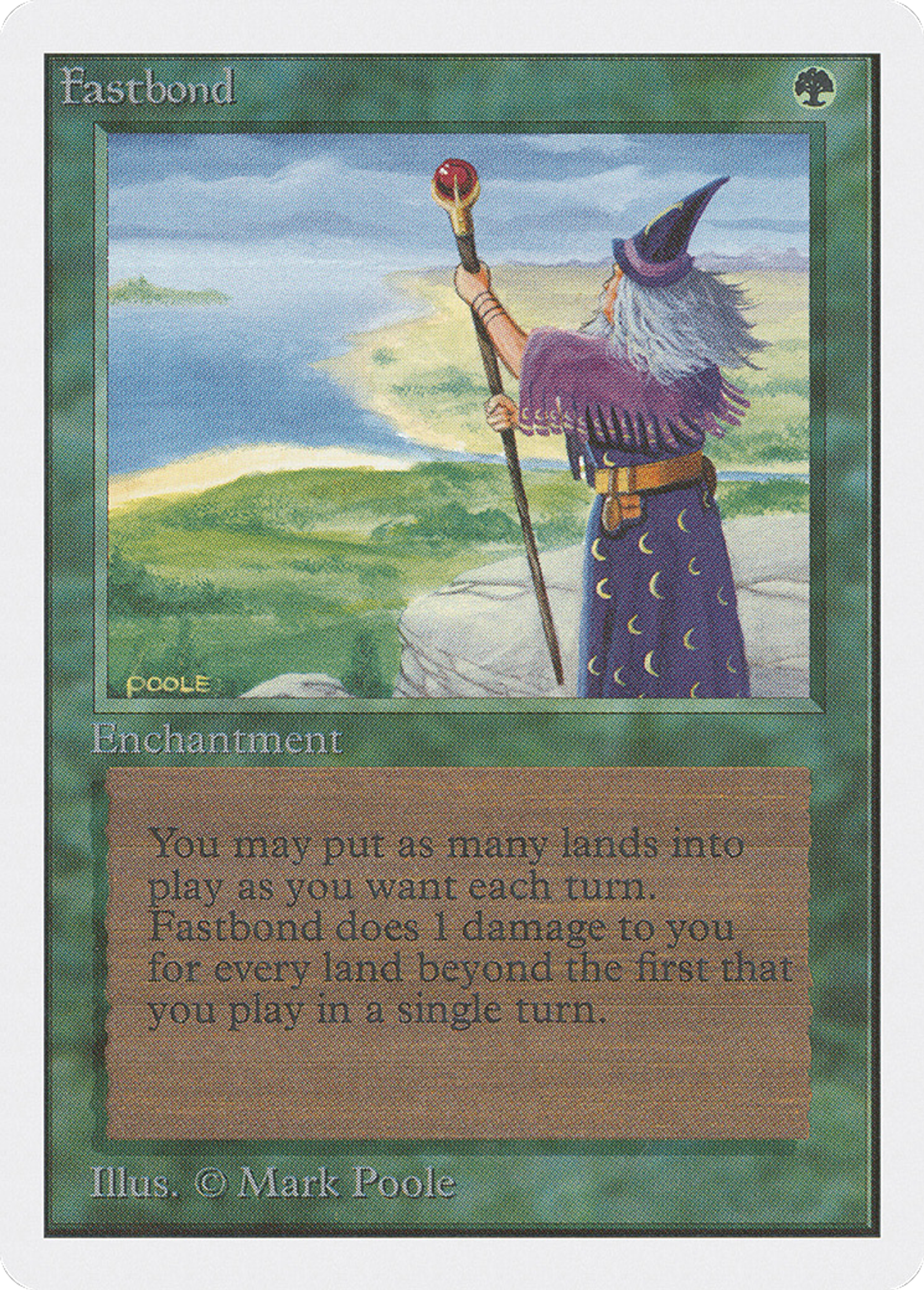 Fastbond — Unlimited Edition — Magic: The Gathering