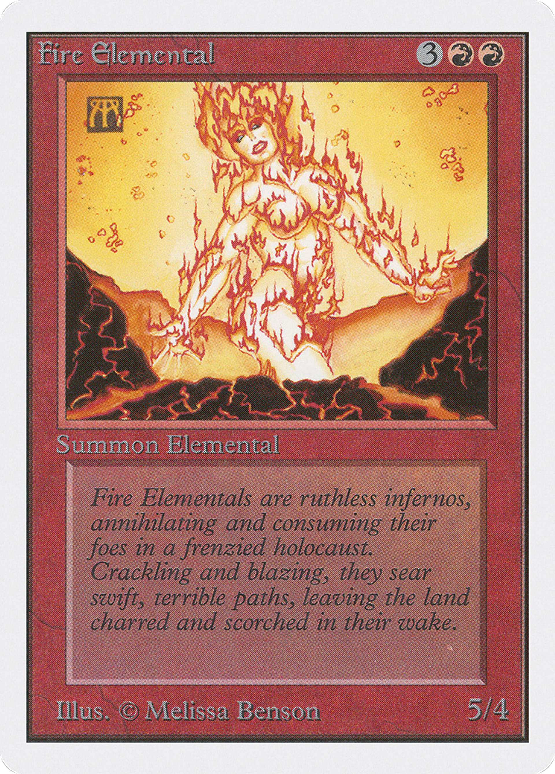Fire Elemental — Unlimited Edition — Magic: The Gathering