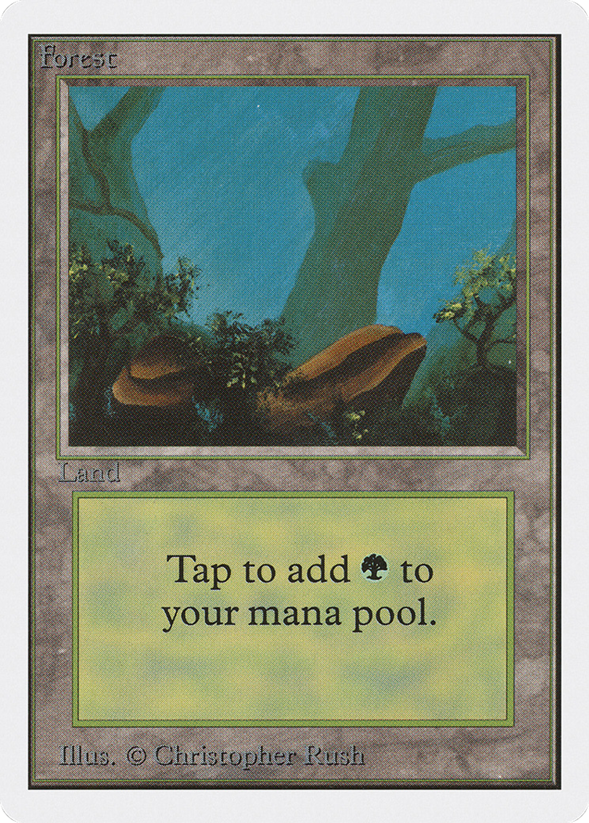 Forest — Unlimited Edition — Magic: The Gathering