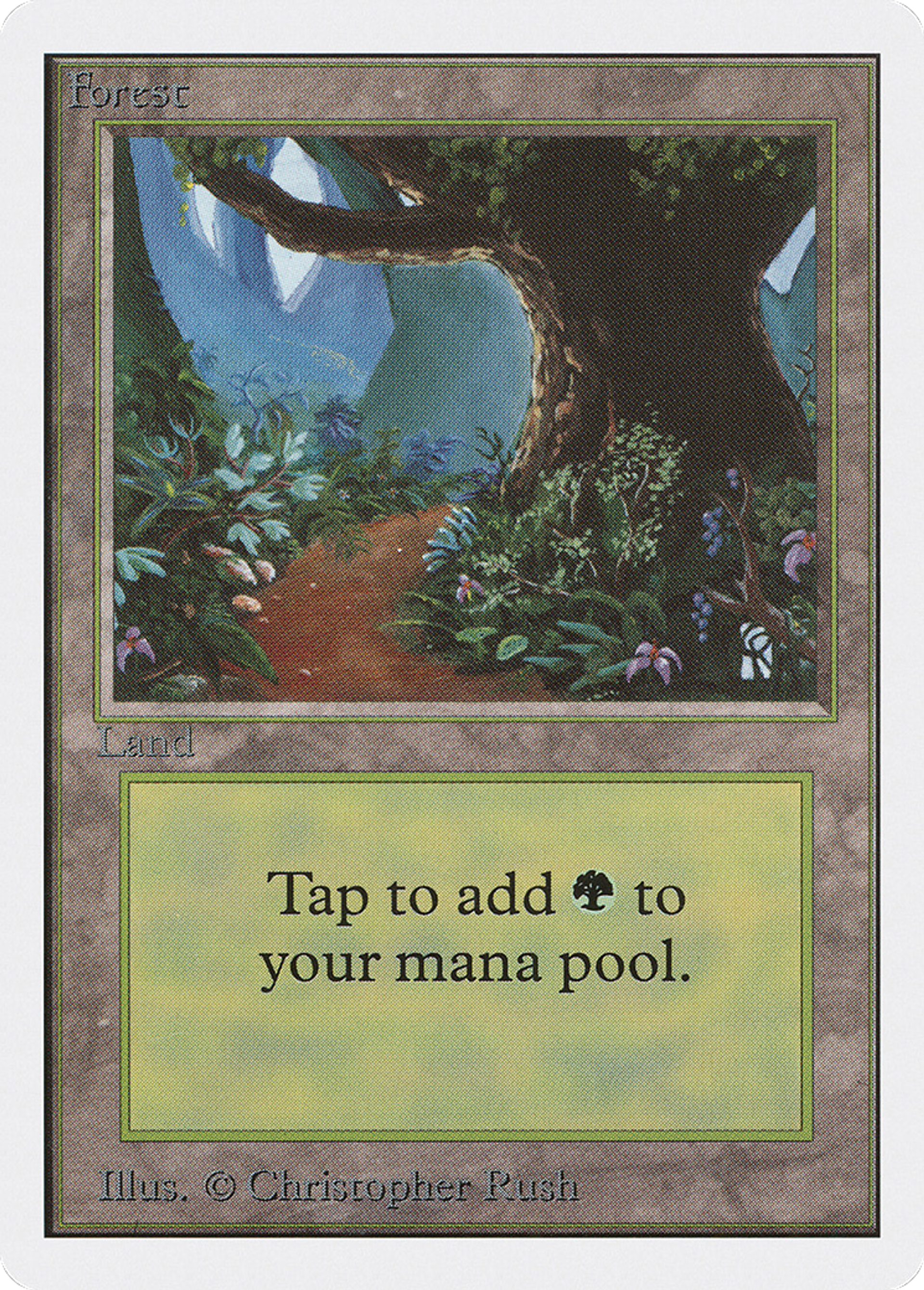 Forest — Unlimited Edition — Magic: The Gathering